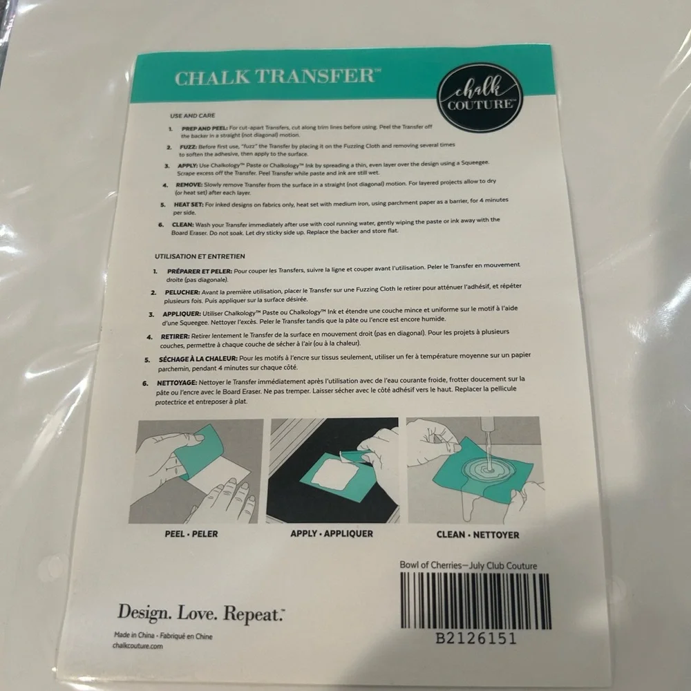 Chalk Couture Transfers - 4